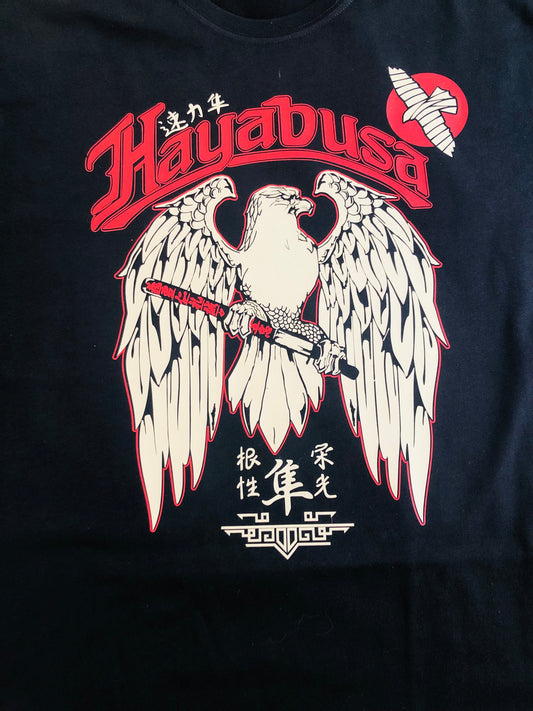 PLAYERA HAYABUSA, 100% ALGODÓN, CALIDAD TOP