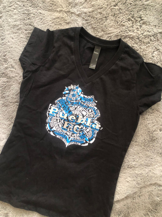 PLAYERA EQUIPO PUEBLA - CALENDARIO AZTECA